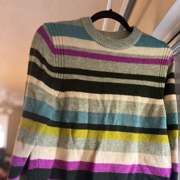 A New Day Striped Colorful Sweater - Picture 4 of 4